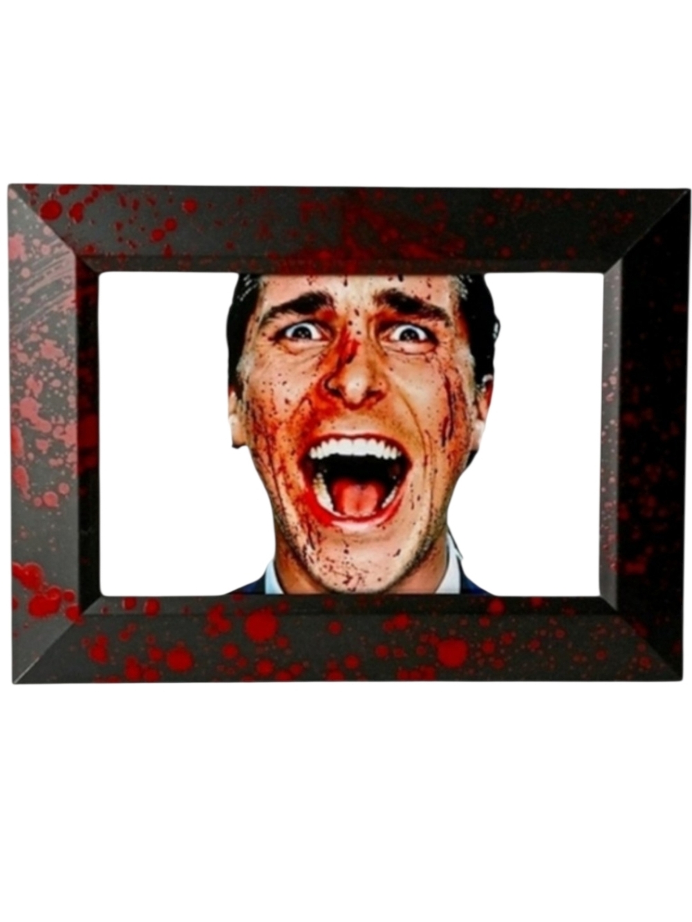 VINTAGE christian bale american psycho horror Goth 90s Retro Horror Crime